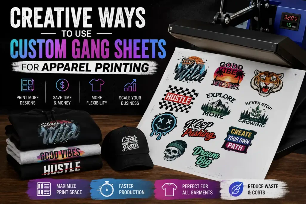 Creative Ways to Use Custom Gang Sheets for Apparel Printing Creative Ways to Use Custom Gang Sheets for Apparel Printing