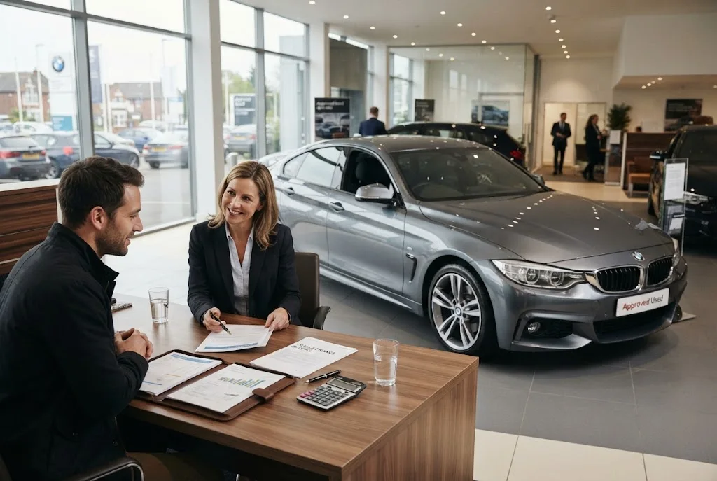 Car finance options for buying a used vehicle in the UK