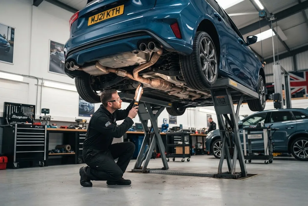 Auto exhaust repair and professional exhaust system inspection