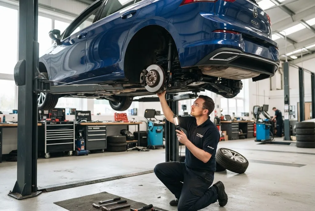 Suspension repair and professional vehicle suspension inspection